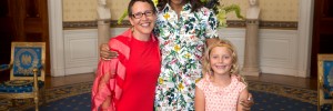 Simone, Bethany and the First Lady
