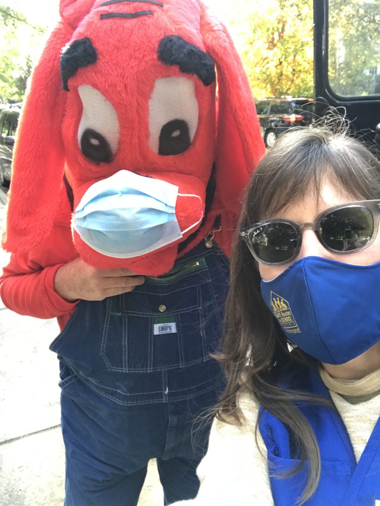 RVA SRTS Coordinator with Clifford
